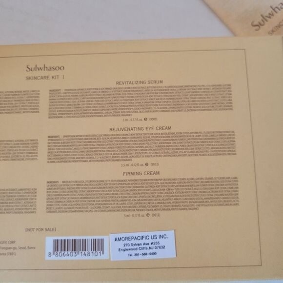 New Sulwhasoo skincare kit 1 Bergdorf Goodman Designer luxury Sephora - Picture 6 of 6